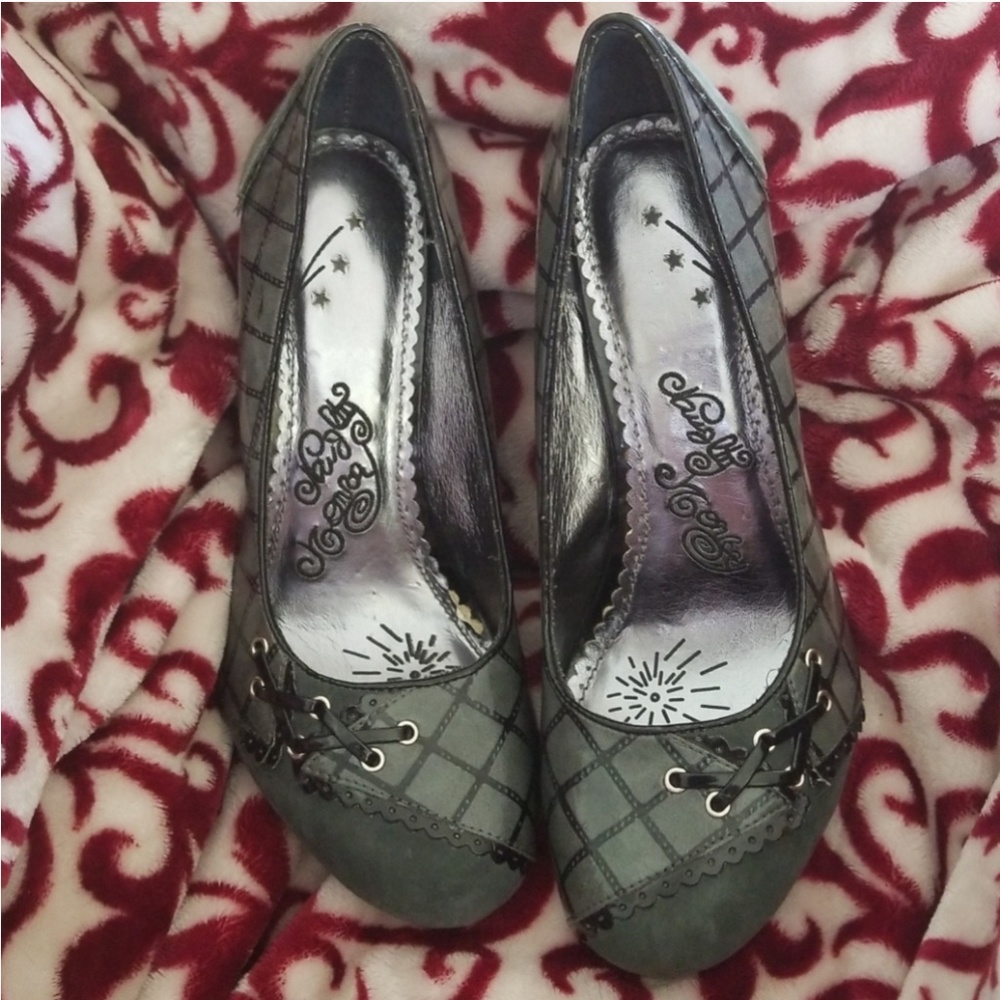 Naughty monkey heels/wedges